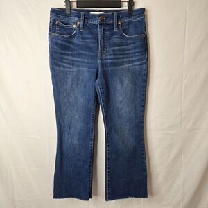 Madewell Women's Boot Cut Jeans - Blue